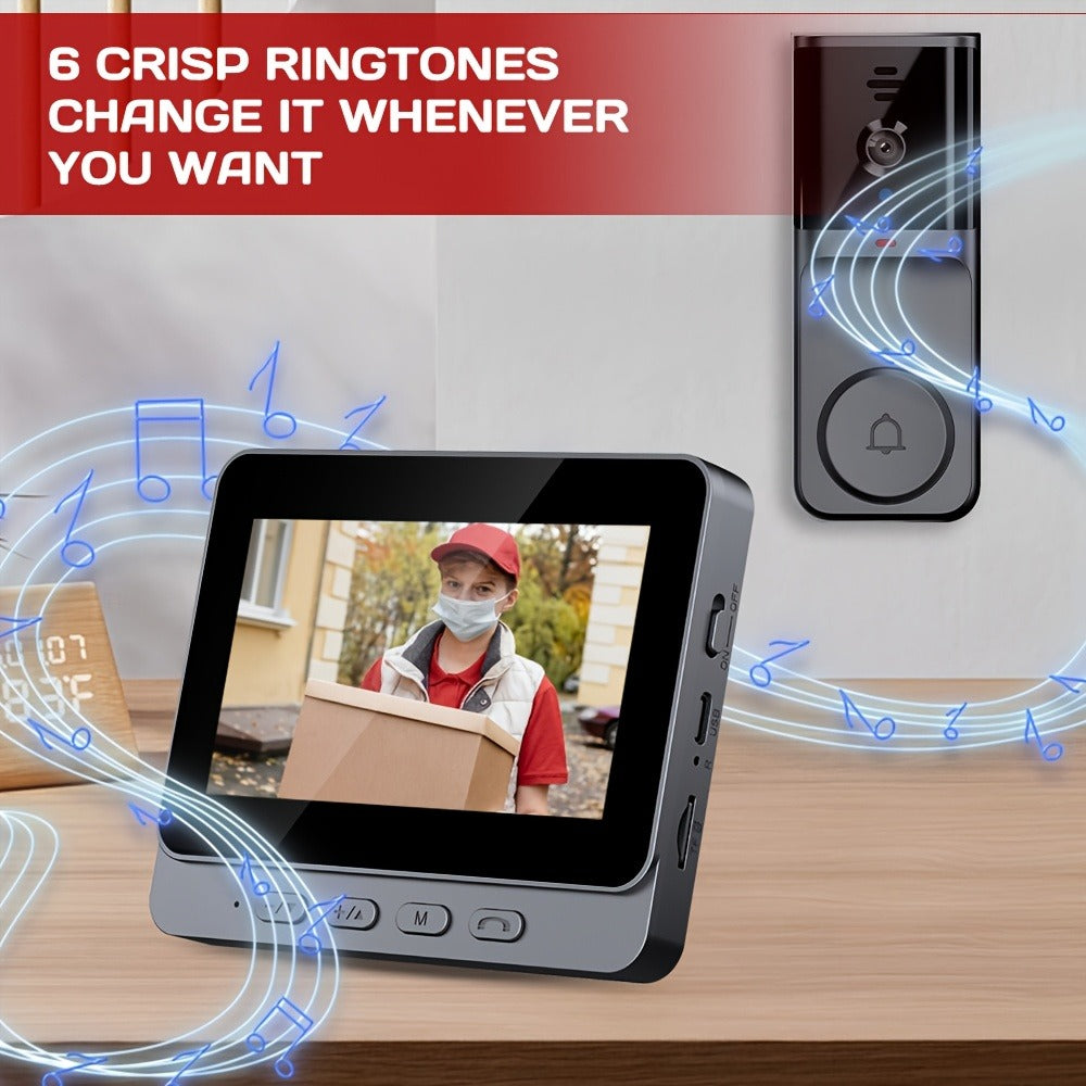 Wireless Video Doorbell with 4.3-Inch Screen product detail 5