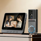 Wireless Video Doorbell with 4.3-Inch Screen for Australian homes