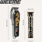 WEEME Digital Cordless Hair Clipper detail view 2 for Australian shoppers