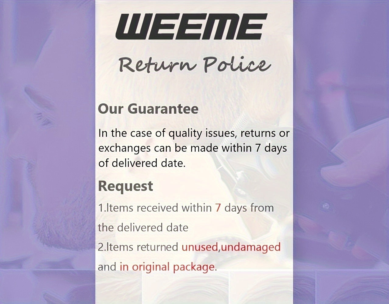WEEME Digital Cordless Hair Clipper detail view 9 for Australian shoppers