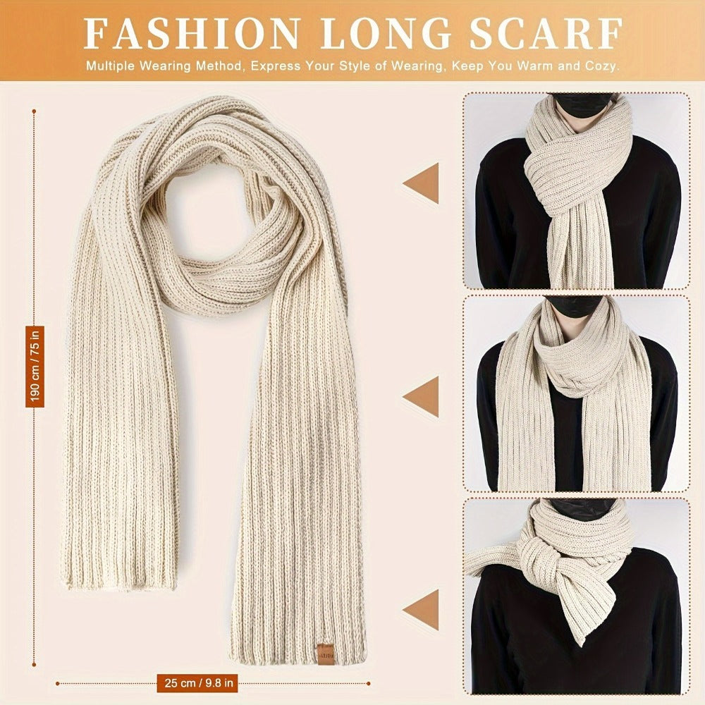 3-Piece Beanie Scarf & Gloves product detail 7