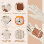 3-Piece Beanie Scarf & Gloves product detail 9