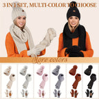 3-Piece Beanie Scarf & Gloves product detail 3