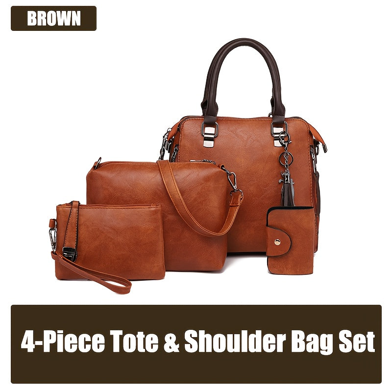 Women's Crossbody Bag – Layered & Large Capacity – additional product view 14