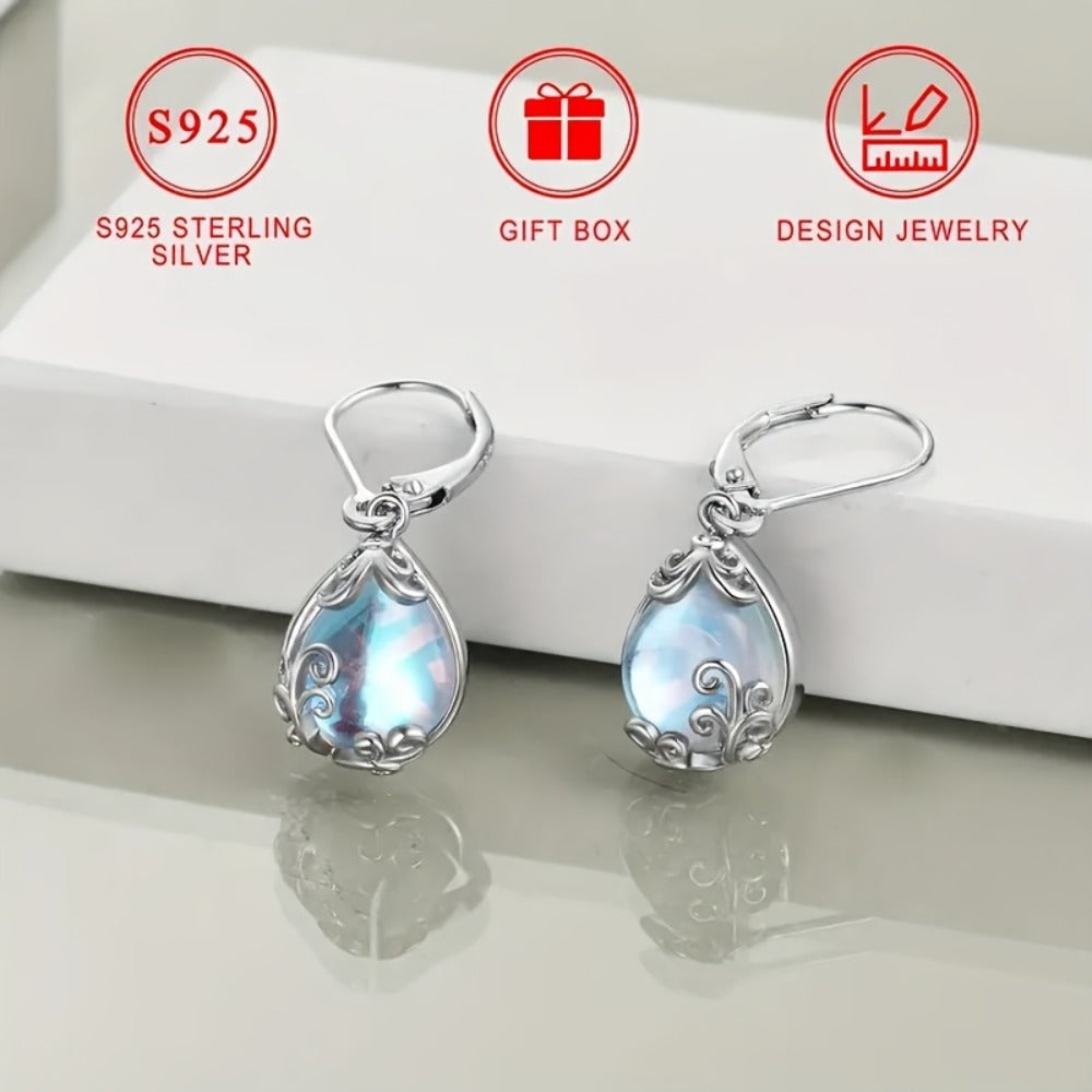 Silver-Tone Drop Earrings product detail 5