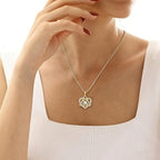Silver-Tone Pendant Necklace product detail 4