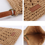 Woven Straw Crossbody Bag product detail 8