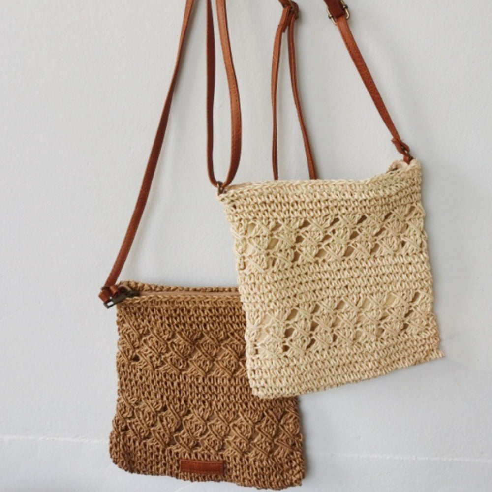 Woven Straw Crossbody Bag product detail 11