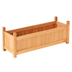 Wood Raised Garden Bed – Vegetable Planter & Outdoor Garden Use – alternate product view