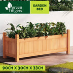 Wood Raised Garden Bed – Vegetable Planter & Outdoor Garden Use – design and construction details