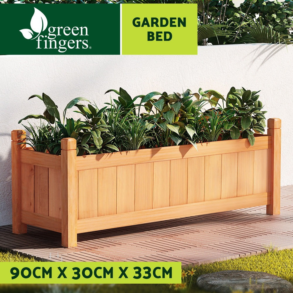 Wood Raised Garden Bed – Vegetable Planter & Outdoor Garden Use – design and construction details