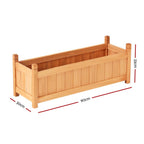 Wood Raised Garden Bed – Vegetable Planter & Outdoor Garden Use – close-up product details