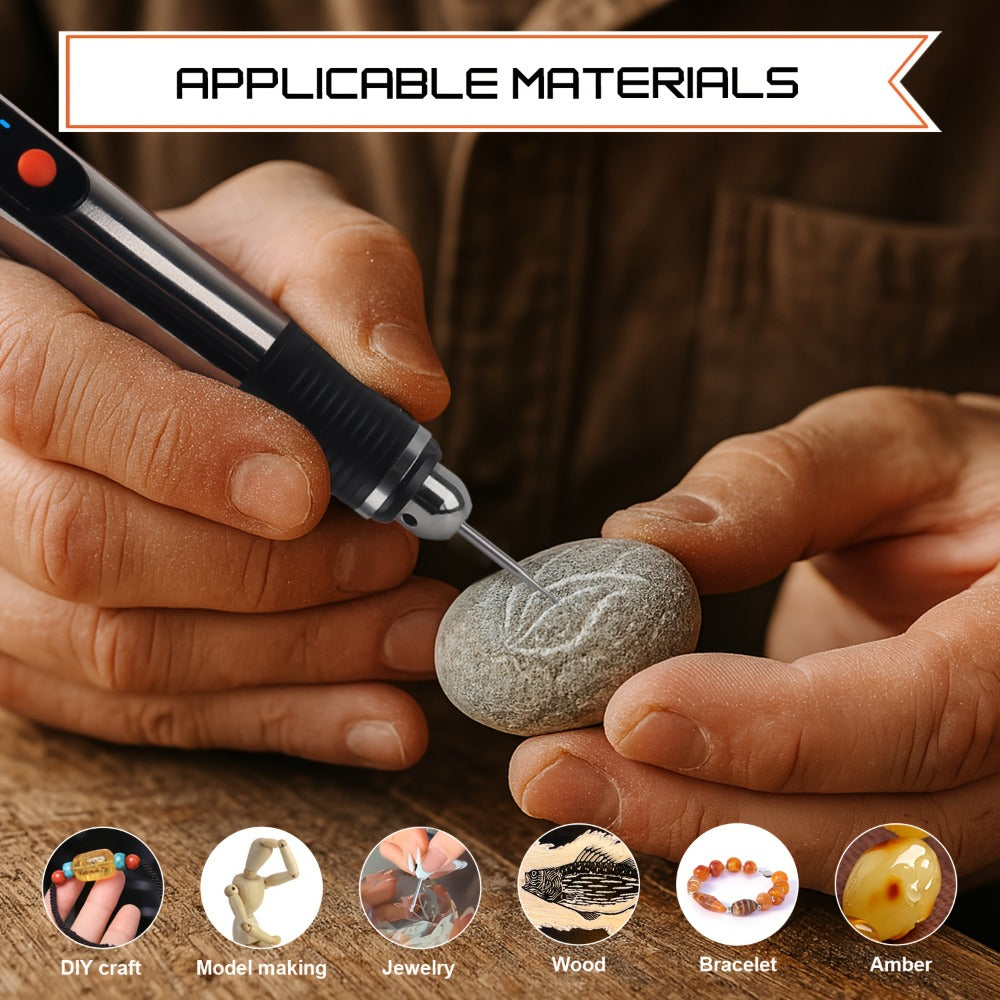 Workshop Rechargeable Engraving Tool Kit – Practical for Workshop – alternate product view
