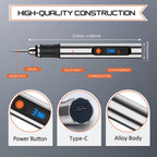 Workshop Rechargeable Engraving Tool Kit – Practical for Workshop – close-up product details