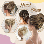 Messy Bun Hairpiece detail view 2 for Australian shoppers