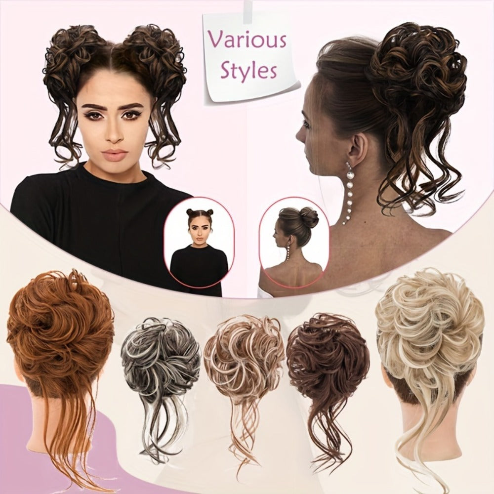 Messy Bun Hairpiece detail view 4 for Australian shoppers