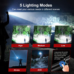 XHP70 Rechargeable High-Lumen LED Torch detail view 2 for Australian shoppers