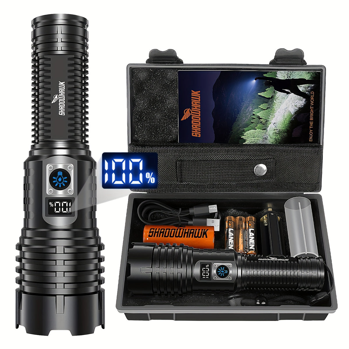 XHP70 Rechargeable High-Lumen LED Torch detail view 19 for Australian shoppers