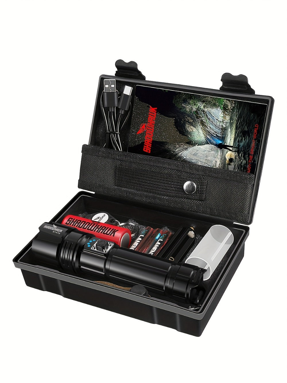 XHP70 Rechargeable High-Lumen LED Torch detail view 9 for Australian shoppers