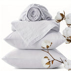 1800TC Cotton Sheet Set – Deep-Pocket Fitted & Flat Bedding – additional product view 29