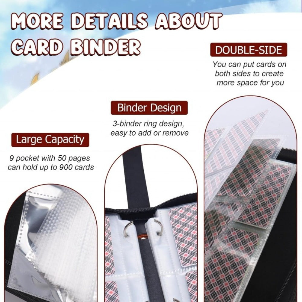 Zip-Around Trading Card Collection Album detail view 11 for Australian shoppers